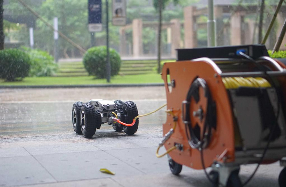 营防村管道检测机器人