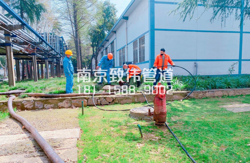 360营防村石化工厂管道清洗
